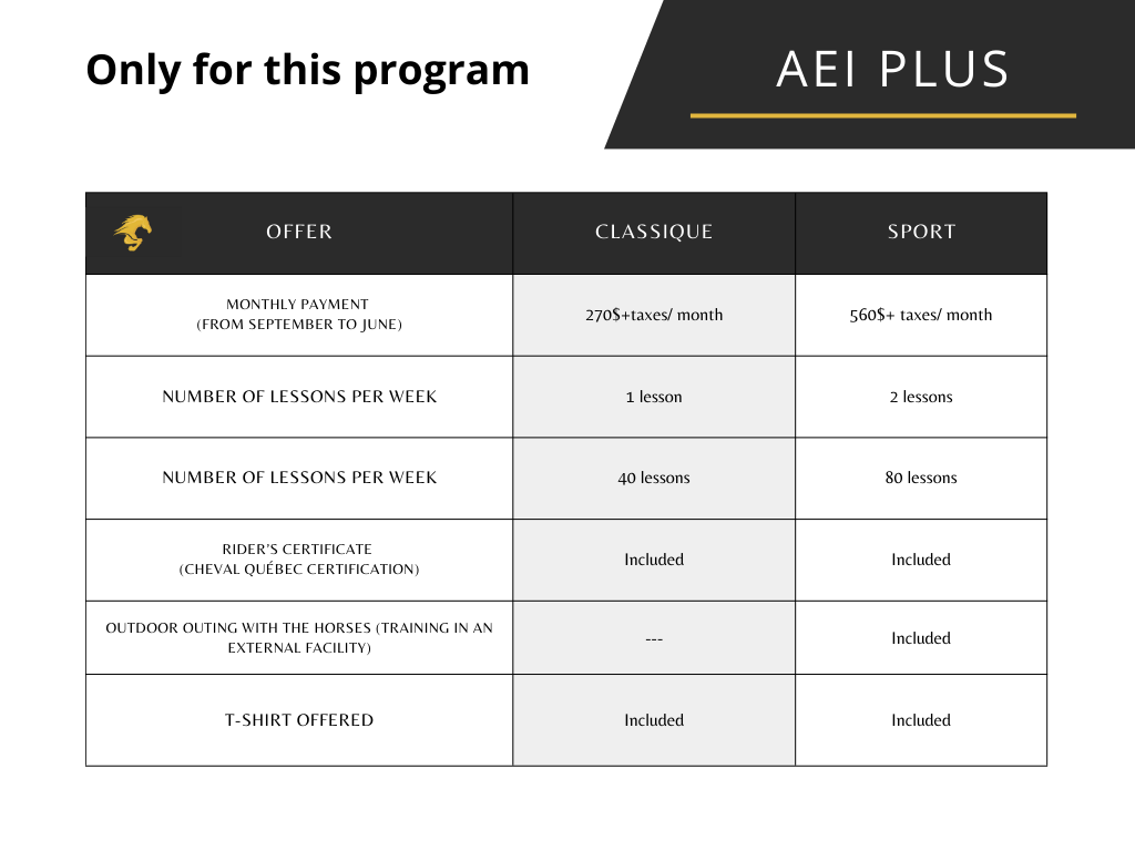 Programme AEI PLUS